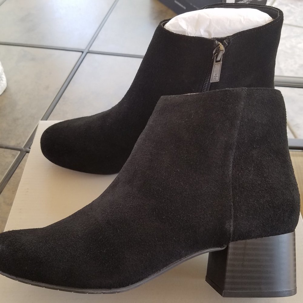 Kenneth Cole Reaction Road Stop Black Booties New!